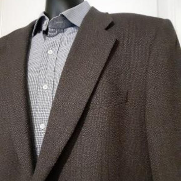 Saks Fifth Corneliani Green Blue Hue Sports Coat - Picture 4 of 13